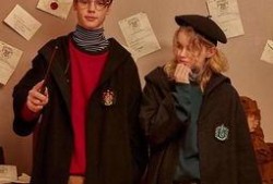 哈利波特最新服装爆料,时尚魔法，穿越时光的华丽蜕变